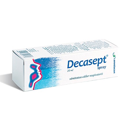 Dureri de Gat - Decasept spray, 20 ml - Amniocen