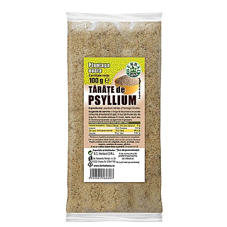 Tarate - Tarate psyllium, 100 g - Herbavit
