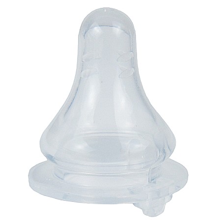 Tetina silicon ultra moale curgere lenta (0-3 luni), 2 bucati RO448 - Primii Pasi