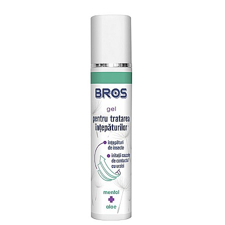 Protectie Anti-insecte - Gel pentru tratarea intepaturilor de tantari, 50 ml - Bros