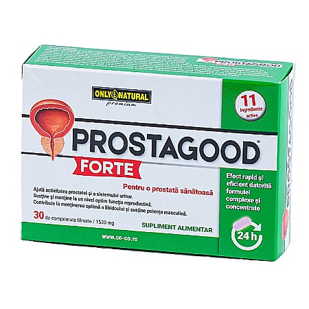 Prostata - Prostagood Forte, 30 comprimate - Only Natural