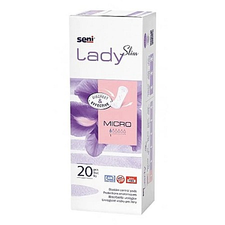 Absorbante si Tampoane - Absorbante Seni Lady Slim Micro, 1 picatura 20 bucati - Seni