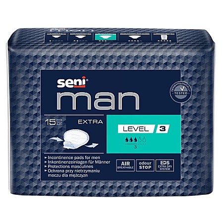 Absorbante Seni Man Extra Level 3, 15 bucati - Seni