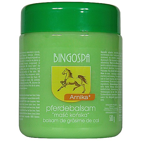 Creme Corp - Balsam din grasime de cal cu extract de arnica, 500 ml - BingoSpa