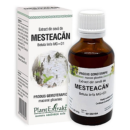Tincturi si Gemoderivate - Extract din seva de mesteacan, 50 ml - PlantExtrakt