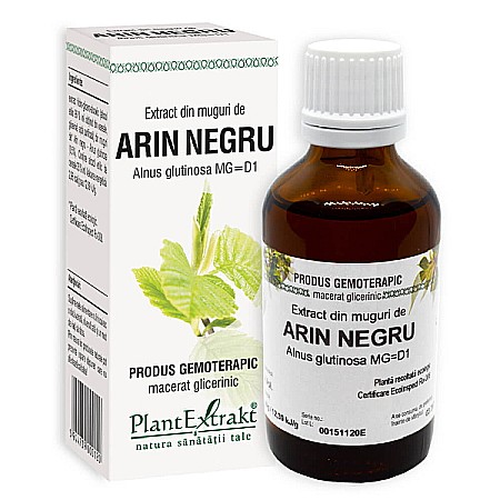 Tincturi si Gemoderivate - Extract din muguri de arin negru, 50 ml - PlantExtrakt