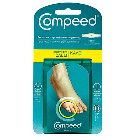Plasturi Terapeutici - Plasturi medii pentru bataturi profunde, 10 bucati - Compeed