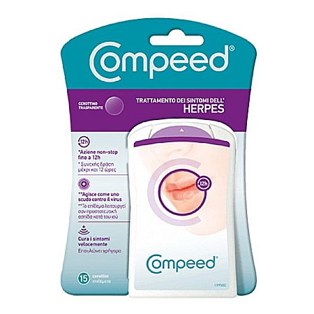 Plasturi Terapeutici - Plasturi invizibili pentru herpes, 15 bucati - Compeed