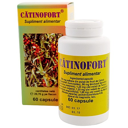 Colesterol si Trigliceride - Catinofort, 60 capsule - Hofigal