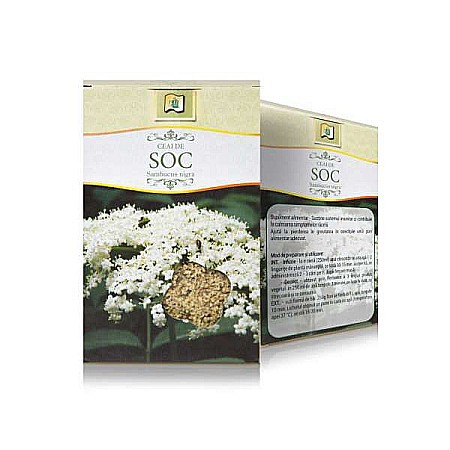 Ceai soc flori, 50 g - Stefmar
