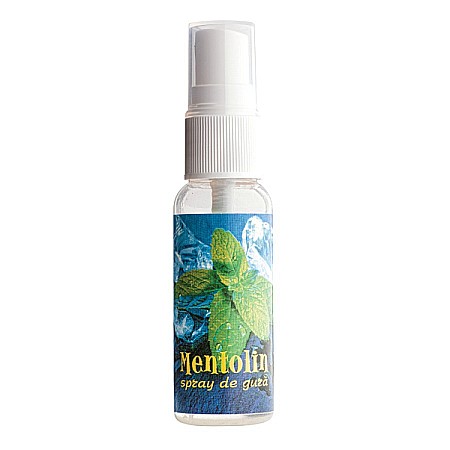 Spray de Gura Mentolin, 25 ml - Transvital
