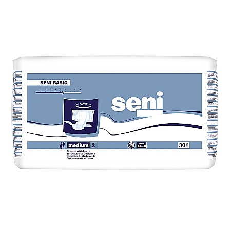 Ingrijire Intima - Scutece pentru Adulti Seni Basic, Medium, 30 bucati - Seni
