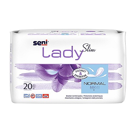 Ingrijire Intima - Absorbante Zilnice Seni Lady Slim Normal, 20 bucati - Seni