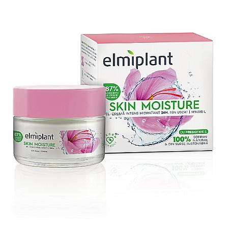 Ingrijire Fata - Gel-Crema Intens Hidratant pentru Ten Uscat Skin Moisture, 50 ml - Elmiplant