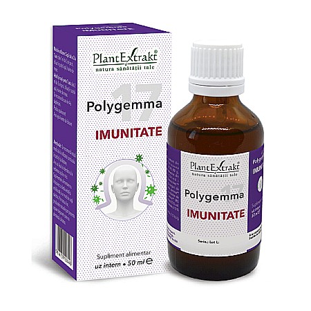 Tincturi si Gemoderivate - Polygemma nr. 17 - Imunitate, 50 ml - PlantExtrakt