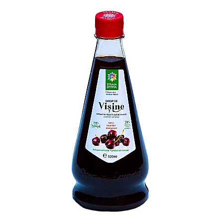 Sucuri si Siropuri Naturale - Sirop de visine, 520 ml - Steaua Divina