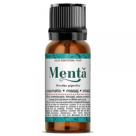 Uleiuri Esentiale - Ulei Esential de Menta, 10 ml – Steaua Divina