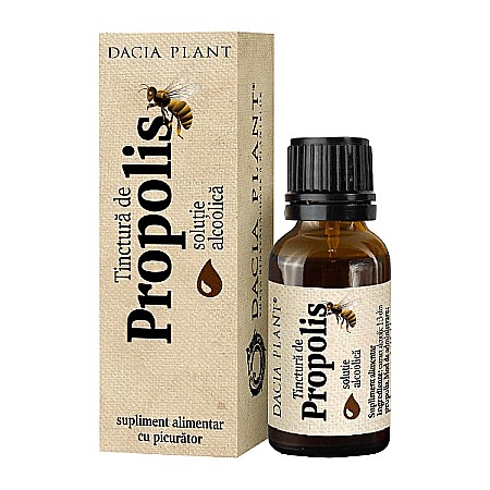 Tinctura propolis, 20 ml - Dacia Plant