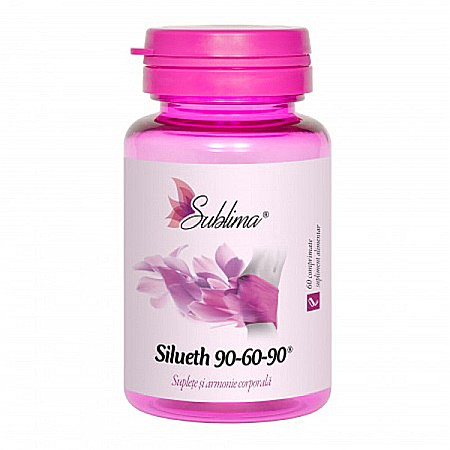 Controlul Greutatii - Silueth 90/60/90, 60 comprimate - Dacia Plant