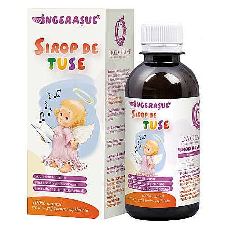 Ingerasul sirop tuse +12 luni, 200 ml - Dacia Plant