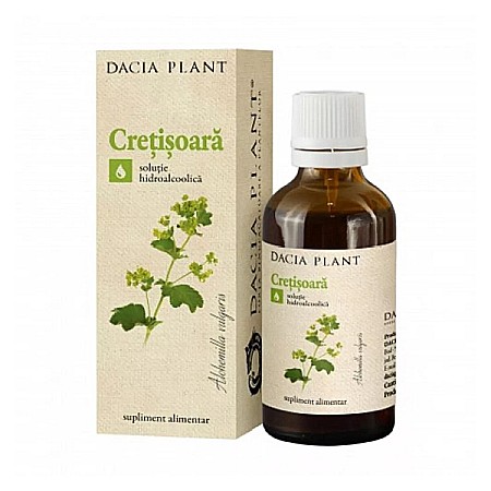 Tincturi - Tinctura cretisoara (alchemilla), 50 ml - Dacia Plant