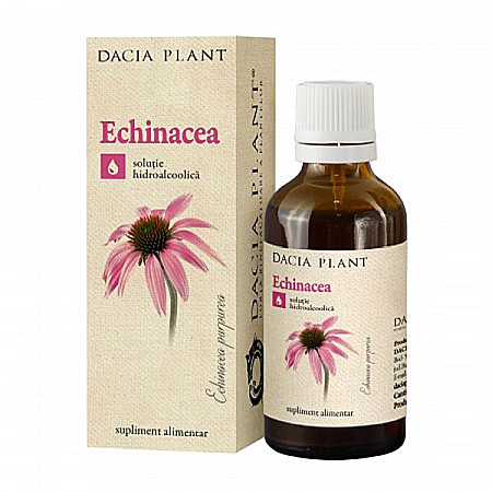 Tincturi - Tinctura echinacea, 50 ml - Dacia Plant