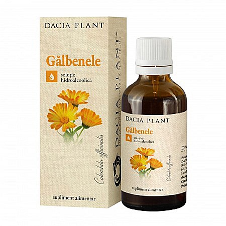 Tincturi - Tinctura galbenele, 50 ml - Dacia Plant