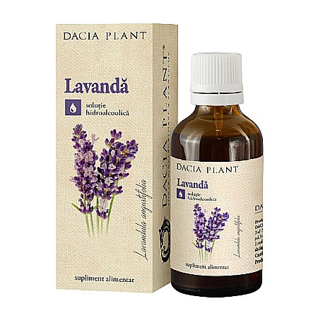 Tincturi - Tinctura lavanda, 50 ml - Dacia Plant