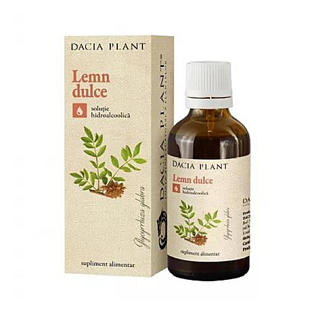 Tincturi - Tinctura lemn dulce, 50 ml - Dacia Plant