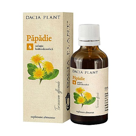 Tincturi - Tinctura papadie, 50 ml - Dacia Plant