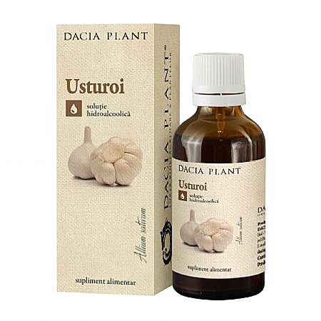 Tincturi - Tinctura usturoi, 50 ml - Dacia Plant