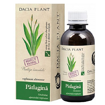 Sirop patlagina, 200 ml - Dacia Plant