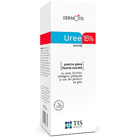 Ingrijire Corp - Crema cu uree 15% DermoTis, 50 ml - Tis Farmaceutic