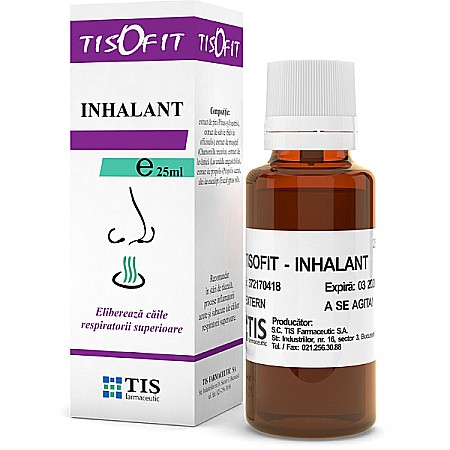 Solutii Nazale - Inhalant Tisofit, 25 ml - Tis Farmaceutic