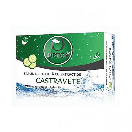 Sapun - Sapun cu extract de castravete, 100 g - Ortos