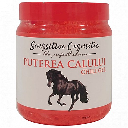 Creme Corp - Gel Puterea Calului cu ardei iute, 500 ml - WUNDmed