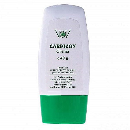 Hemoroizi - Crema Carpicon, 40 g - Romdan