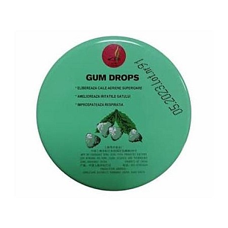 Dureri de Gat - Gum Drops, 70 g (cutie) - China Naturalia