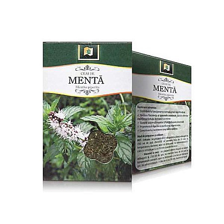Ceaiuri - Ceai menta, 50 g - Stefmar