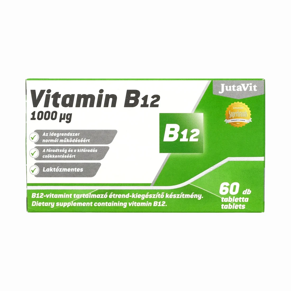 Vitamina B12 1000 μg 60 Tablete, JutaVit [1]