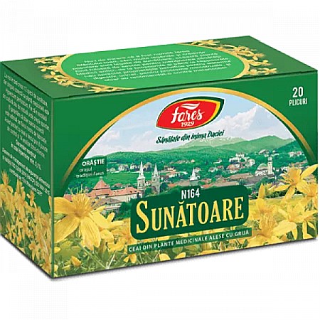 Ceai de sunatoare, N164, 20 plicuri - Fares