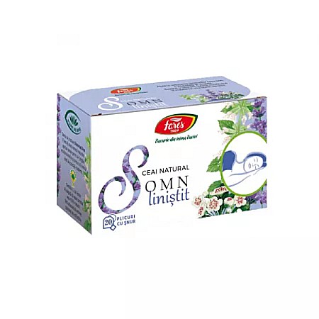 Ceai somn linistit, 20 plicuri - Fares