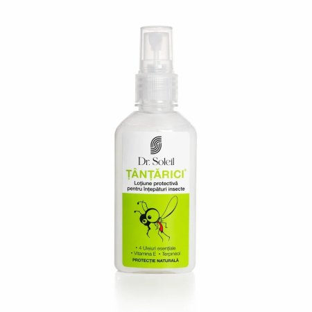 Protectie Anti-insecte - Lotiune protectiva pentru intepaturi de insecte Tantarici, 80 ml, Dr. Soleil