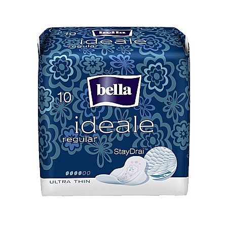 Absorbante si Tampoane - Absorbante Ideale Ultra Regular, 10 bucati - Bella