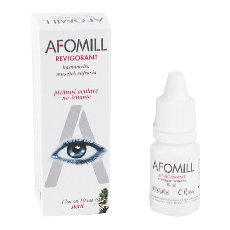 Picaturi ochi - Picaturi oculare revigorante Afomill, 10 ml, Montefarmaco