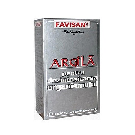Detoxifiere - Argila Granule, 100 g - Favisan