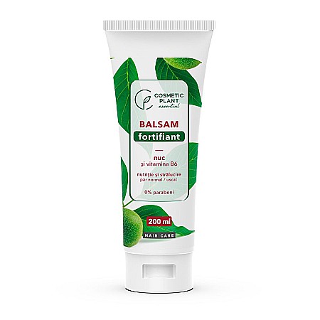 Balsam Par - Balsam Fortifiant pentru Par cu Nuc si Vitamina B6 P/NU, 200 ml - Cosmetic Plant