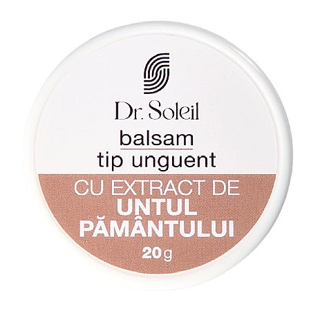 Unguente - Balsam Tip Unguent cu Extract de Untul Pamantului, 20 gr - Dr. Soleil
