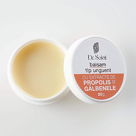 Balsam Tip Unguent cu Extracte de Propolis Si Galbenele, 20 gr - Dr. Soleil [1]