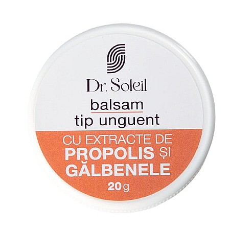 Unguente - Balsam Tip Unguent cu Extracte de Propolis Si Galbenele, 20 gr - Dr. Soleil